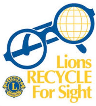 Poster for Lions Club - Recycle for Sight